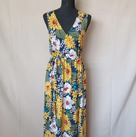 F21 Floral Print Dress - Picture 1 of 13